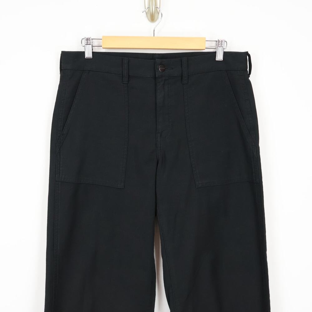 J.Crew Camp Pocket Wide Leg Pant Black Size 28 Petite NWOT - Picture 2 of 6